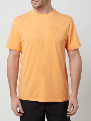 Koszulka Guess Activewear pomarańczowa