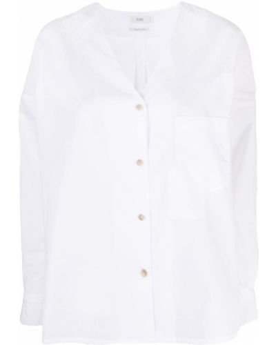 Camisa con botones button down Closed blanco