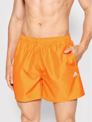 Hlače Adidas oranžna