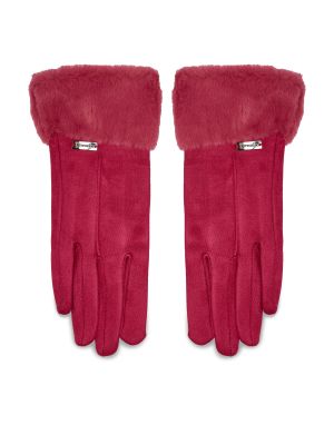 Rękawiczki Wittchen różowe