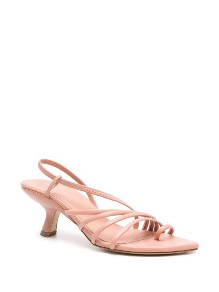 Kožené sandály Vic Matie růžové