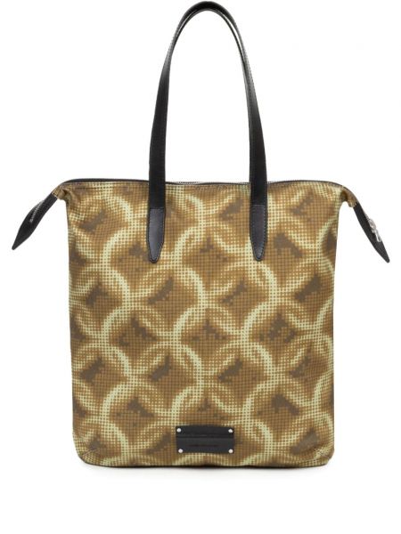 Bomuld shopping bag Dries Van Noten brun