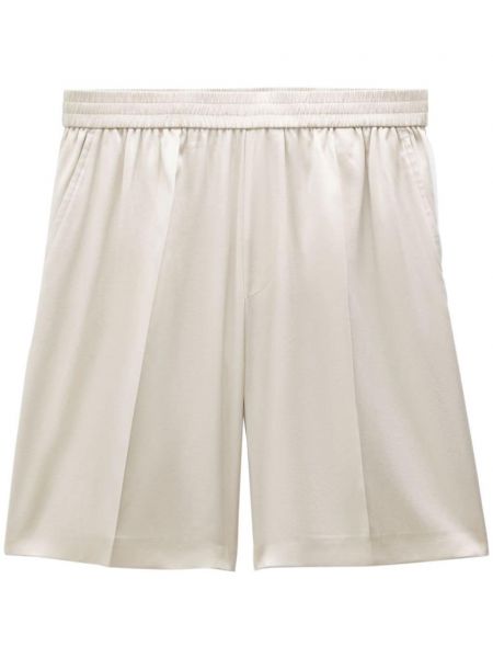Svilene kratke hlače bootcut Filippa K bijela