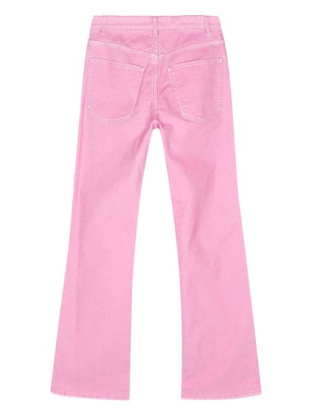 Kalhoty Rabanne růžové