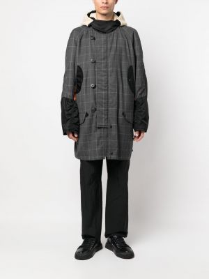 Kostkovaný kabát Junya Watanabe Man