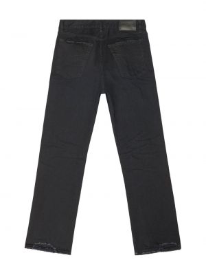 Pantalon droit Balenciaga noir