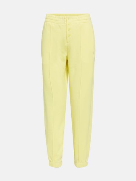 Спортивные штаны Helmut Lang желтые