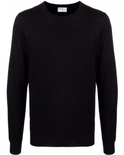Jersey de punto de tela jersey Fedeli negro