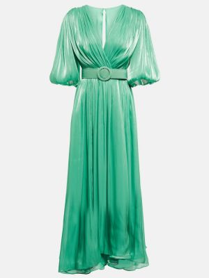 Midi šaty Costarellos zelené