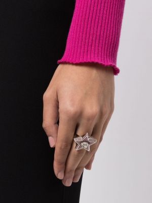 Žiedas su žvaigždės raštu Versace