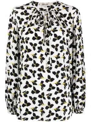 Bluza s cvetličnim vzorcem s potiskom Dvf Diane Von Furstenberg