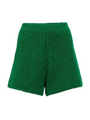 Bombažne kratke hlače Alanui zelena