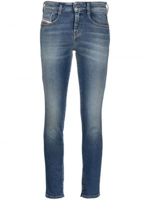 Skinny fit-jeans Diesel blå