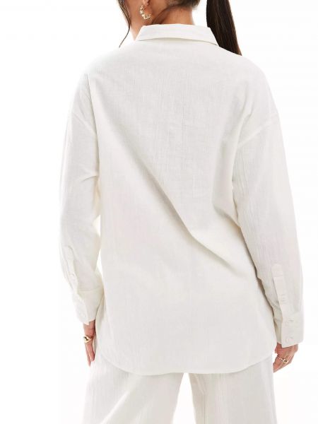 Пляжная рубашка Asos Design белая