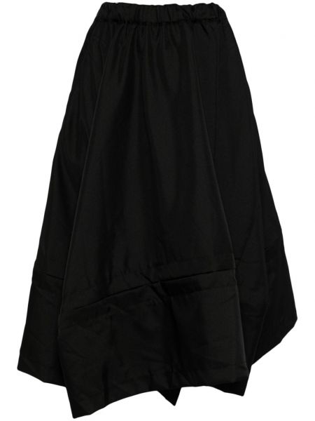 Asymetrická sukňa Comme Des Garçons čierna