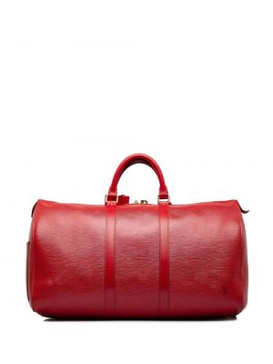 Cestovní taška Louis Vuitton Pre-owned červená