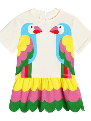 Jersey trykt bomull dress for jenter Stella Mccartney Kids