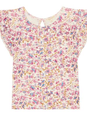 Jersey floral bomull t-skjorte for jenter Louise Misha