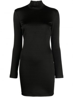 Жакардова вечерна рокля Moschino черно