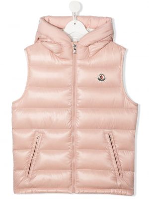 Väst för tjejer Moncler Enfant rosa