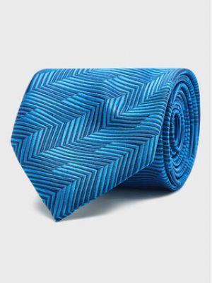 Krawat Boss - niebieski