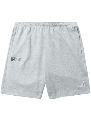 Shorts de sport avec applique Izzue gris