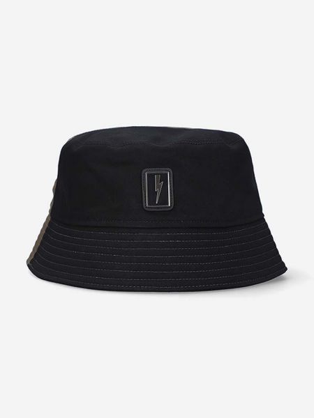 Βαμβακερό καπέλο Neil Barrett μαύρο