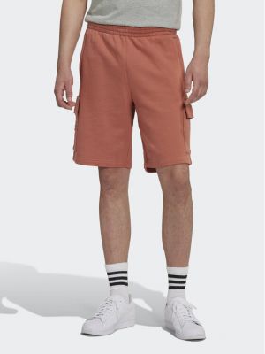 Shorts de sport Adidas orange