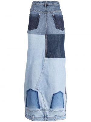 Džínsová sukňa A.w.a.k.e. Mode modrá