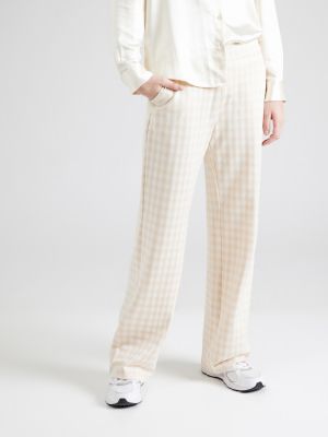 Широки панталони тип „марлен“ Mac бяло