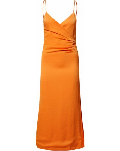 Midi šaty Recc oranžová