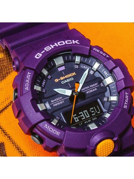 Часы Casio фиолетовые
