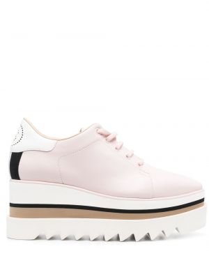 Sneakerși cu platformă Stella Mccartney roz