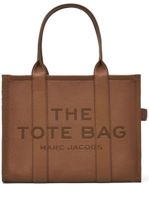 Кожени шопинг чанта Marc Jacobs