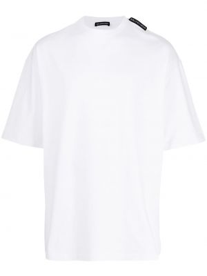 T-shirt Balenciaga, biały