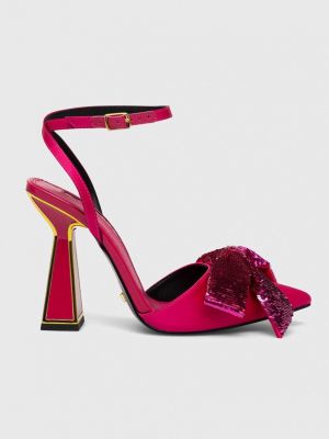 Ниски обувки с ток с висок ток Kat Maconie розово