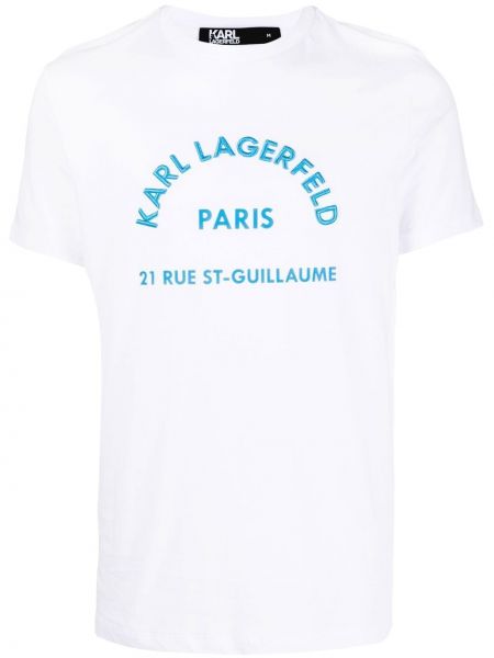 Тениска с кръгло деколте Karl Lagerfeld