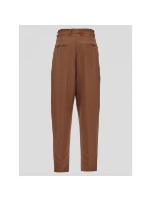 Pantalones bootcut Ombra Milano marrón