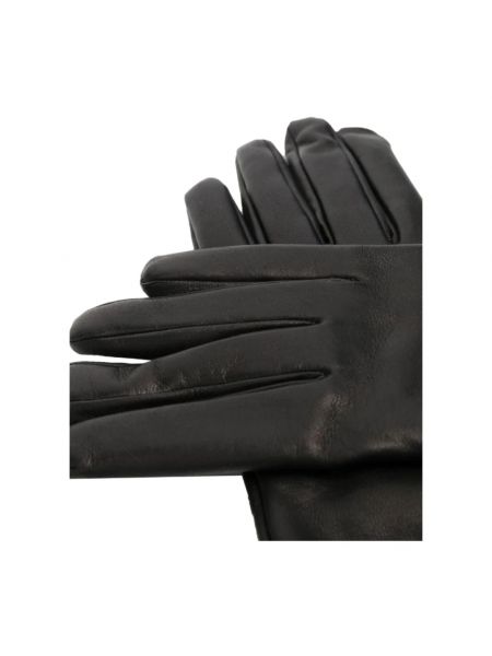 Rękawiczki Saint Laurent czarne