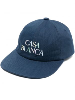 Cap mit stickerei Casablanca blau