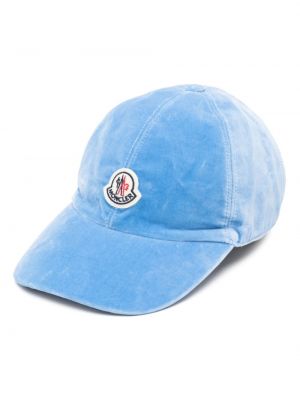 Cappello con visiera Moncler blu