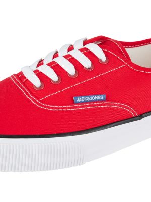 Sneakersy Jack & Jones czerwone