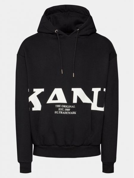 Oversized pulóver Karl Kani fekete
