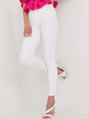 Kalhoty s vysokým pasem Spanx - bílá