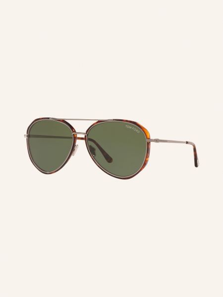 Sluneční brýle Tom Ford zelené