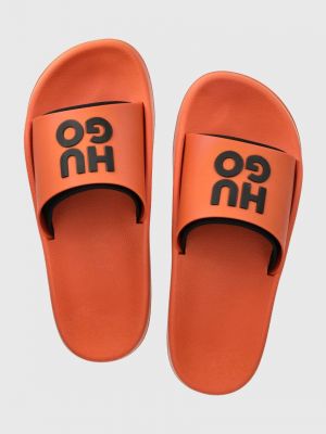 Pantofle Hugo oranžové