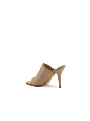 Leder sandale Liviana Conti beige