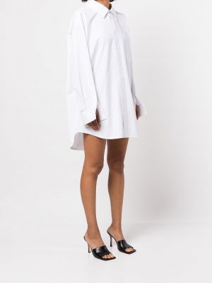 Sukienka oversize Alexander Wang biała