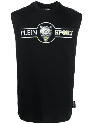 Kokvilnas krekls ar apdruku Plein Sport