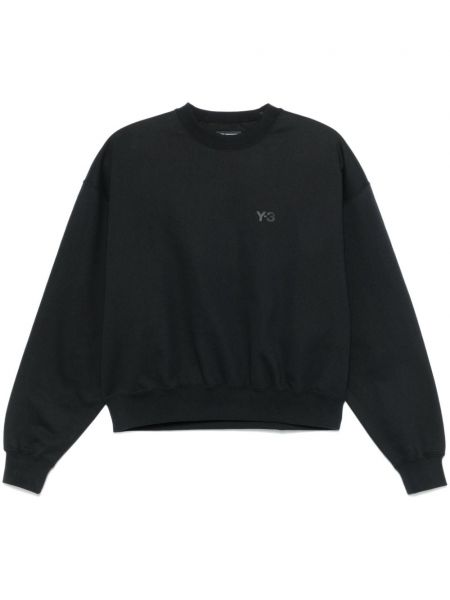 Baskılı sweatshirt Y-3 siyah